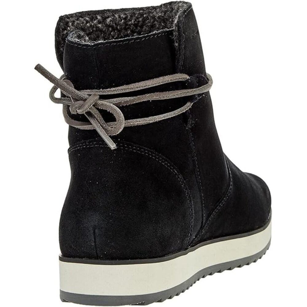 Black Suede Waterproof Boots - Picture 2 of 4